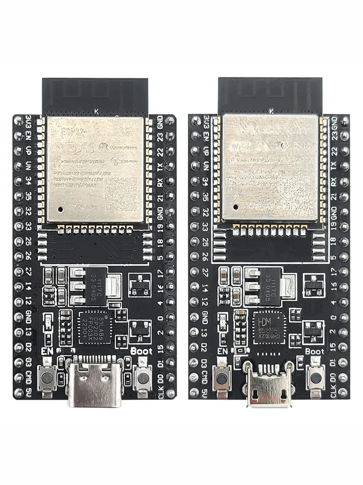 ESP32 Development Board met GPIO Uitbreidingskaart Kit ESP32-32D BT Wifi Module 38PIN CP2102 ESP32-DevKitC USB Type-C - afbeelding 2
