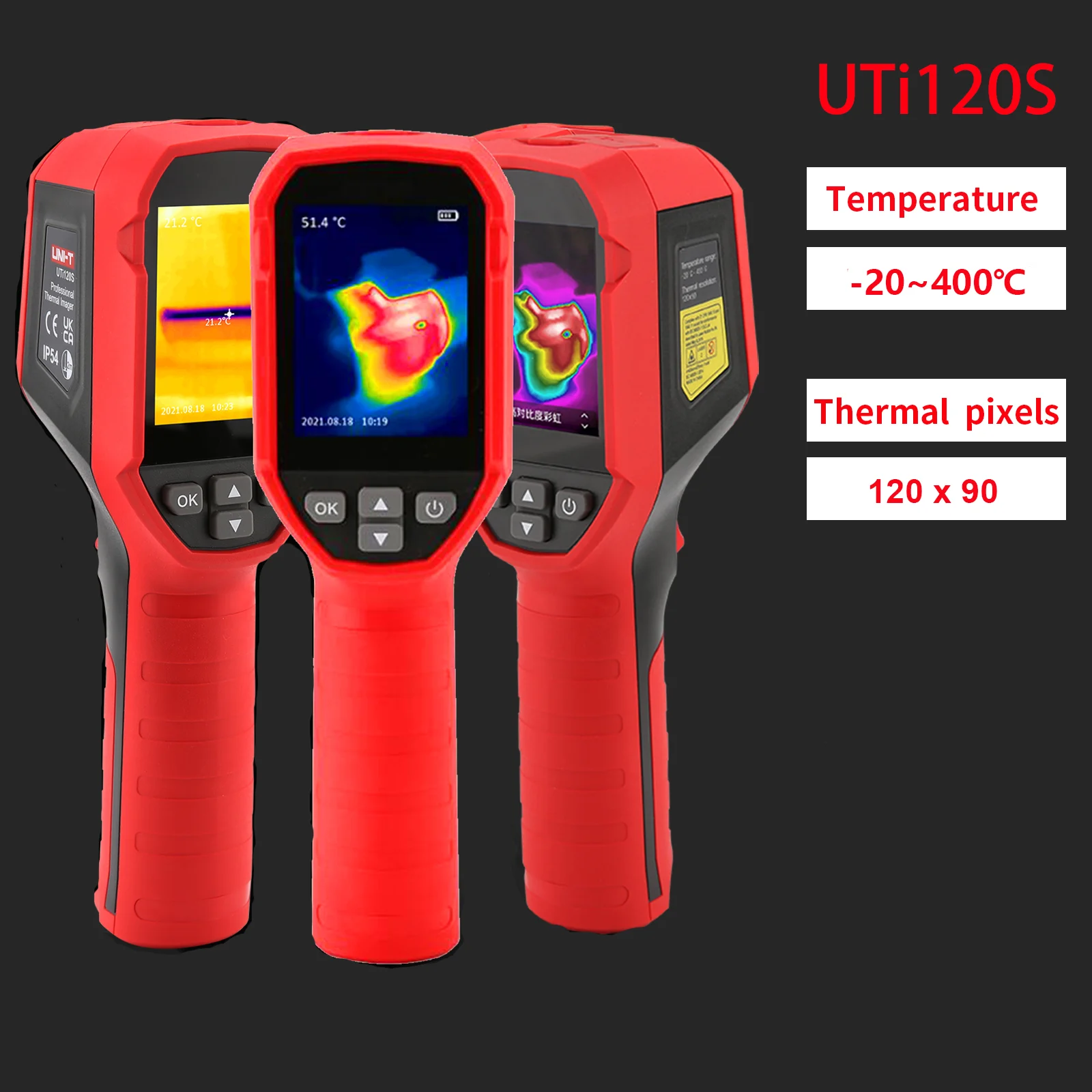 UNI-T UTi260B UTi85A เกรดอุตสาหกรรม Thermal Imager ยานยนต์ตรวจสอบไฟฟ้าการบำรุงรักษาท่ออุณหภูมิ Screening