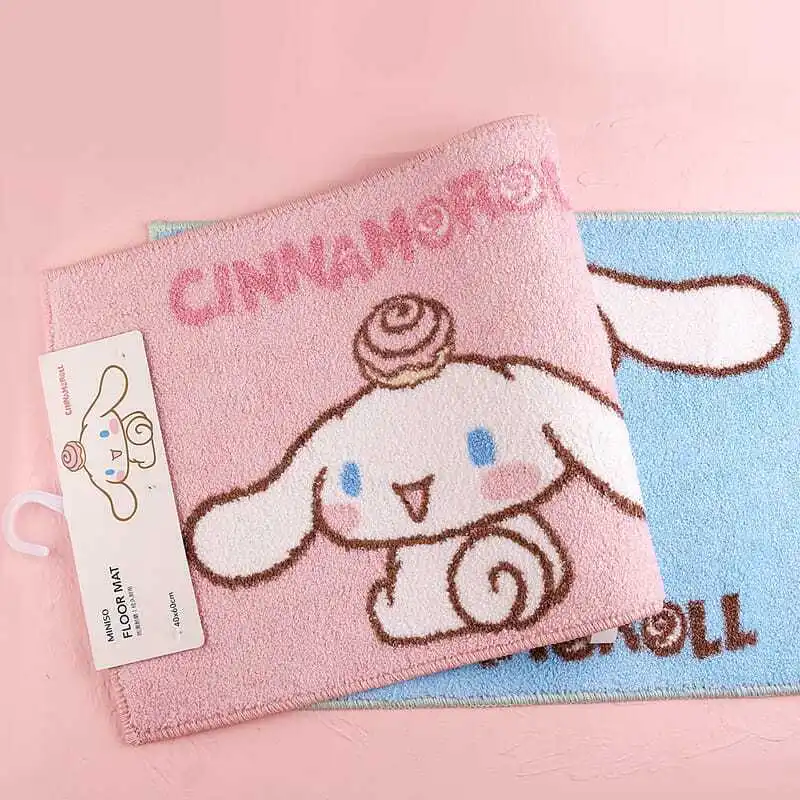 Sanrio Cinnamoroll Mat Non-slip Bath Mat Doormat Absorbent Carpet Entrance Rug Balcony Floor Mats Living Room Bathroom Area Rugs