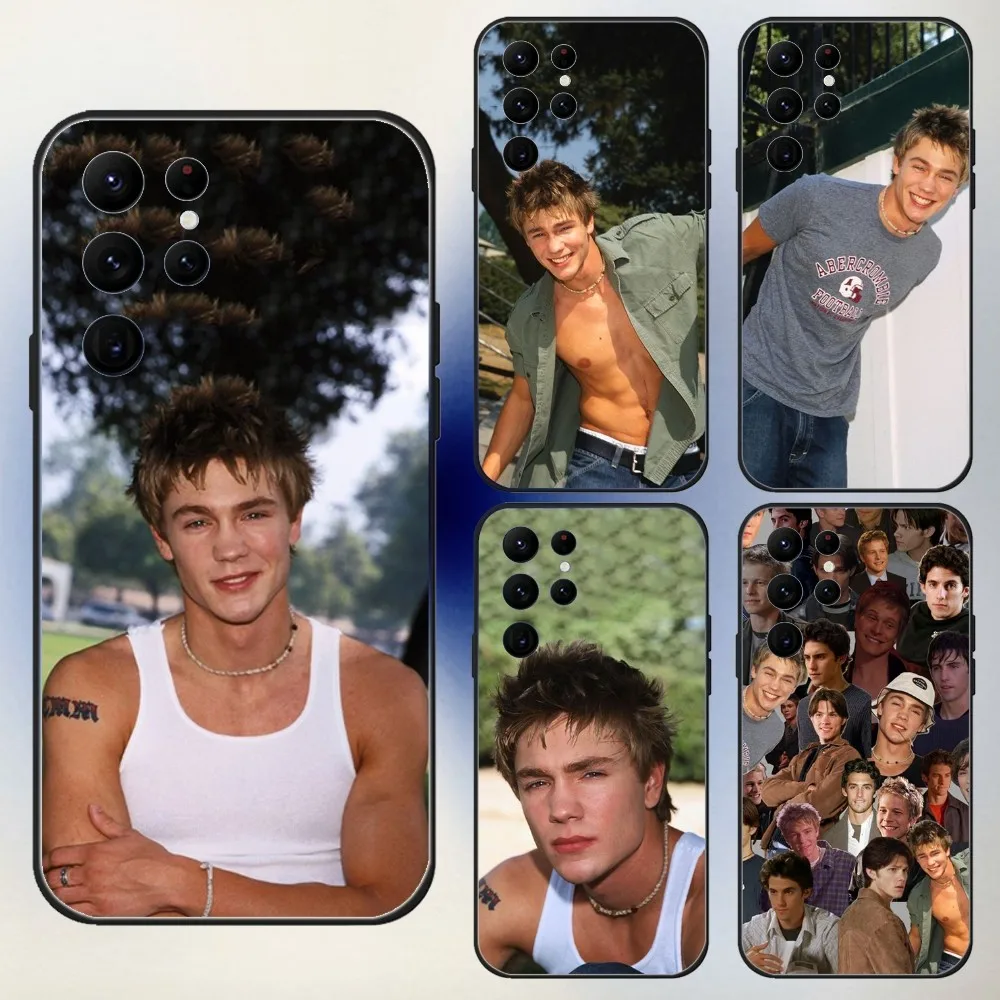 Chad Michael Murray Phone Case For Samsung S24,23,22,30,21,10,9,Ultra,Plus,Lite,FE,5G Black Soft Case