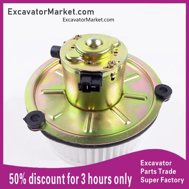 For excavator For HITACHI EX200-5 200-6 330/360-3 Excavator Air Conditioner Warm Motor Blower Assembly Excavator accessories