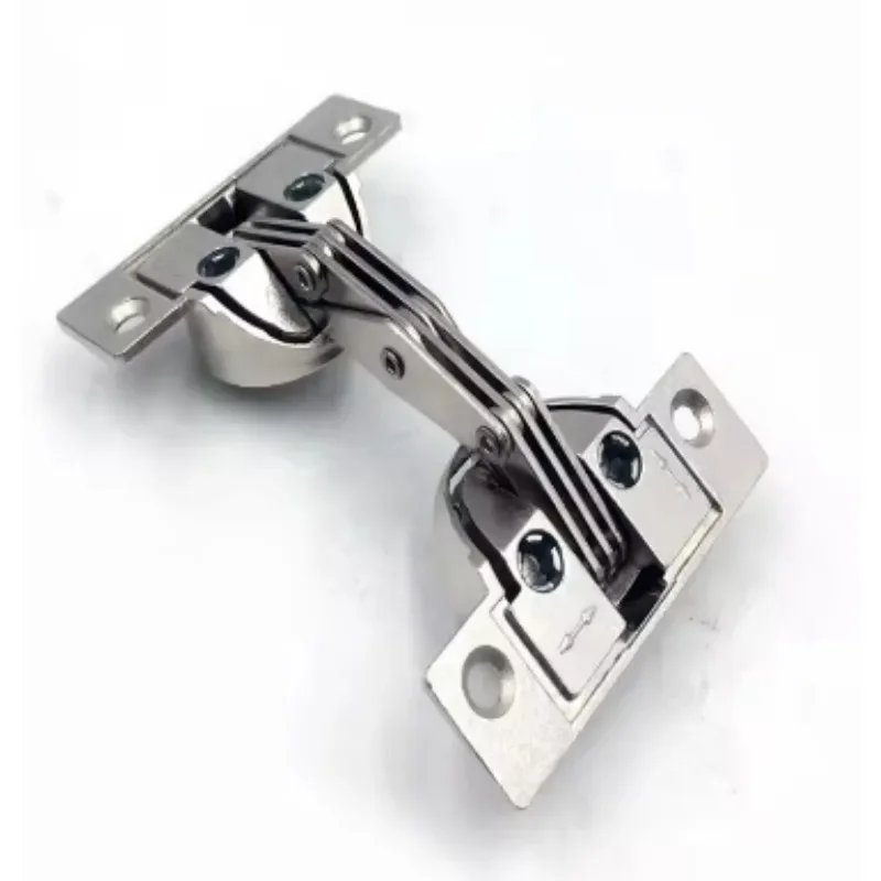 Zinc alloy Door 125 degrees oblique side door angle 45 stitching hidden hinge furniture hinges x2