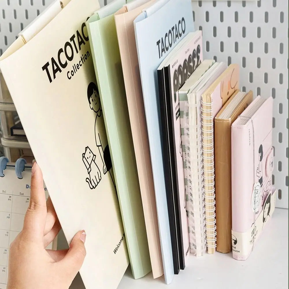 4PCS Gifts Portable Foldable Folders Versatile Organize Artifacts Folding Board Folder A3 To A4 Test Paper Storage Tool