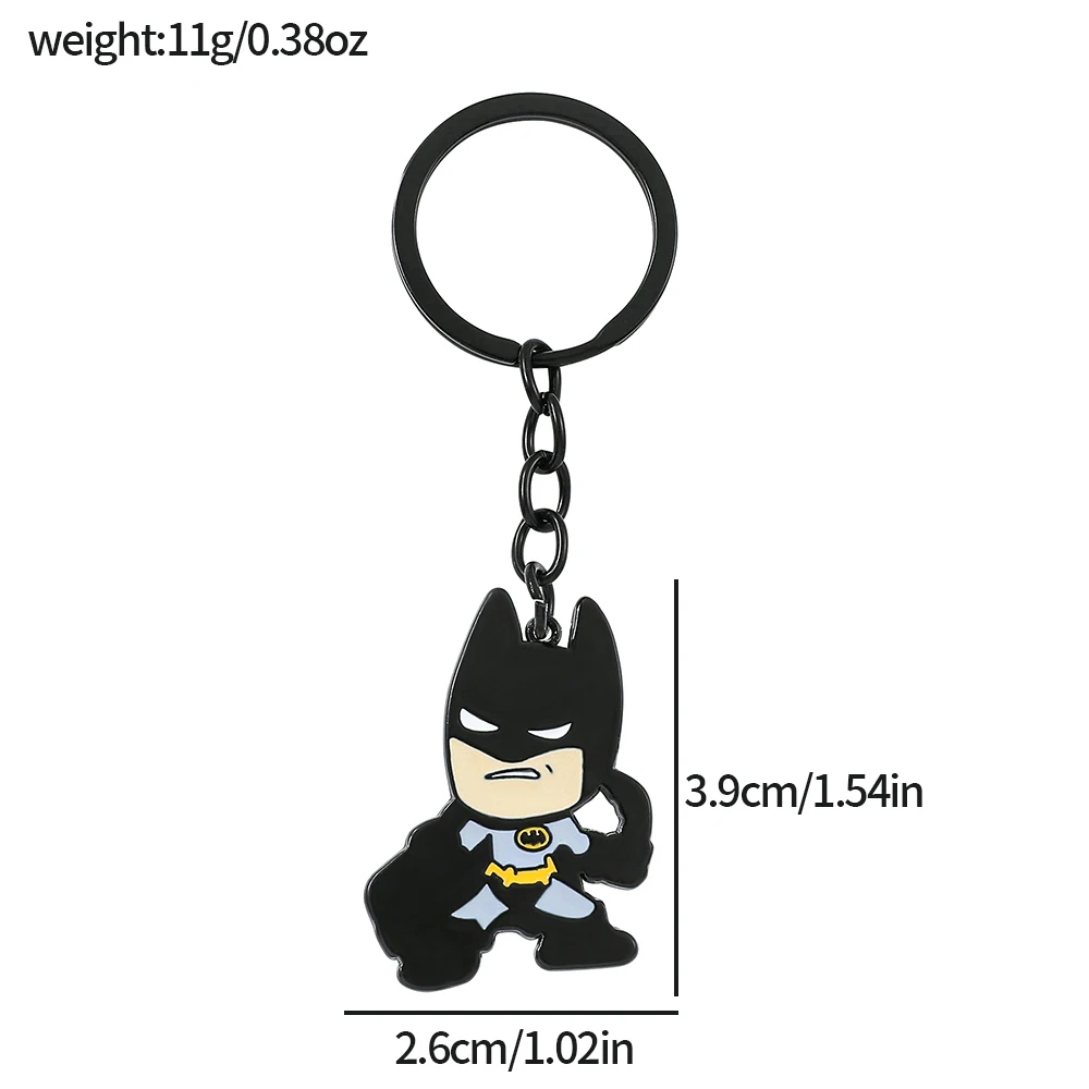 Bat Animation Peripheral Cartoon Keychain Halloween Car Keychain Doll Boy Birthday Gifts