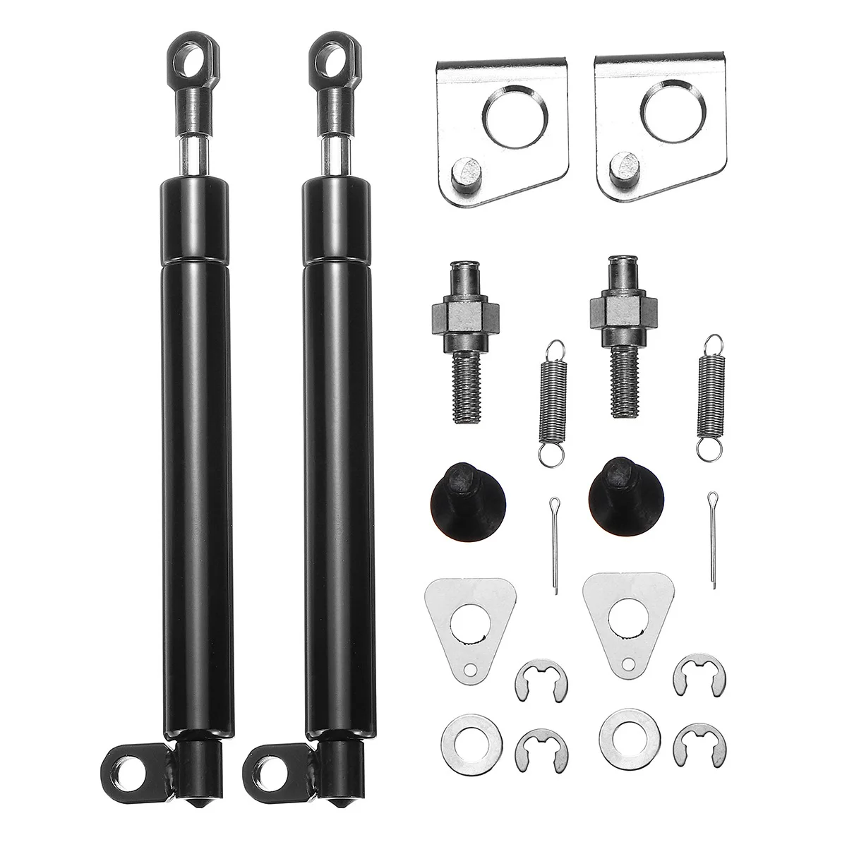 Pair Rear Tailgate Slow Down Easy Up Strut Kit for Ford PX Ranger 2011-2017 Easy Install No Drilling Required Anti-breaking