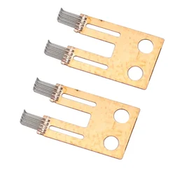 Kit de réparation de commutateur de colonne de direction, capteur d'angle, brosse de contact, adapté pour BMW E65, E66, E60, série 7, accessoires de voiture, 2 pièces