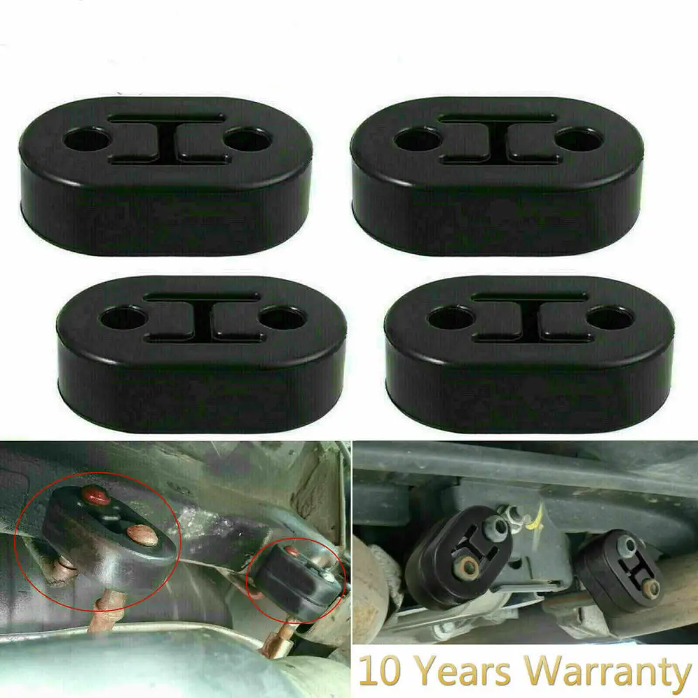 Polyurethane Rubber Exhaust Tail Pipe Mount Holder Bracket Hanger Insulator