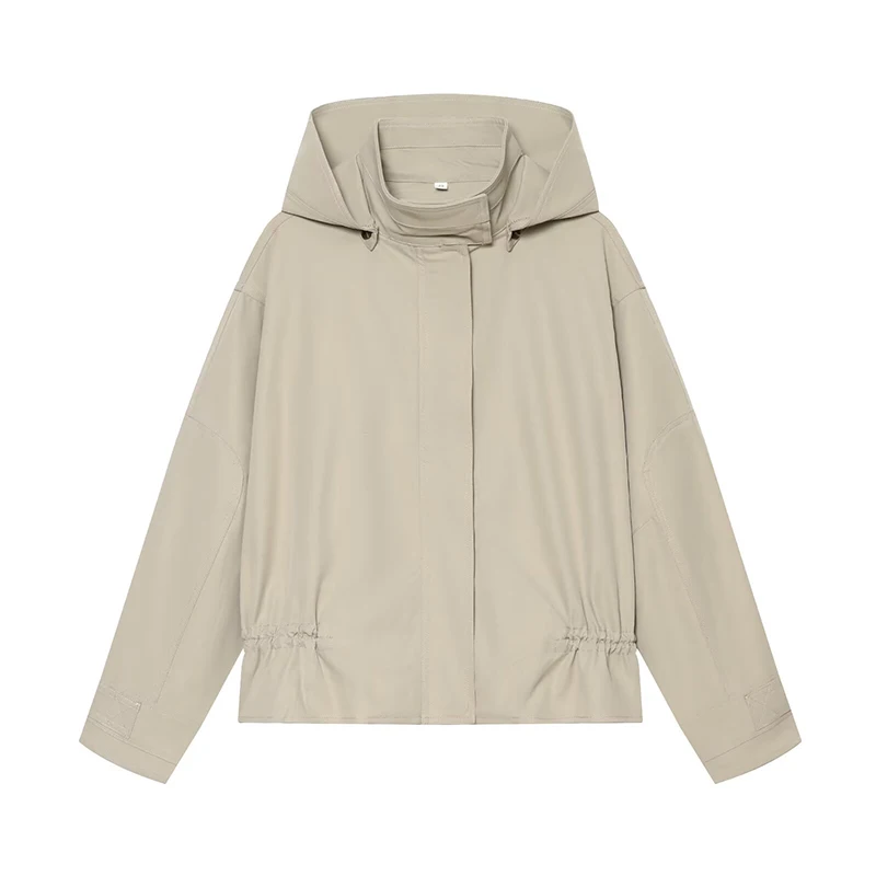 Jacket & Coats Women's Fall 2026 New Fashion Hood Loose and Elegant Warm Women's Jackets Youth Street Travel Joker Chic Outerwea