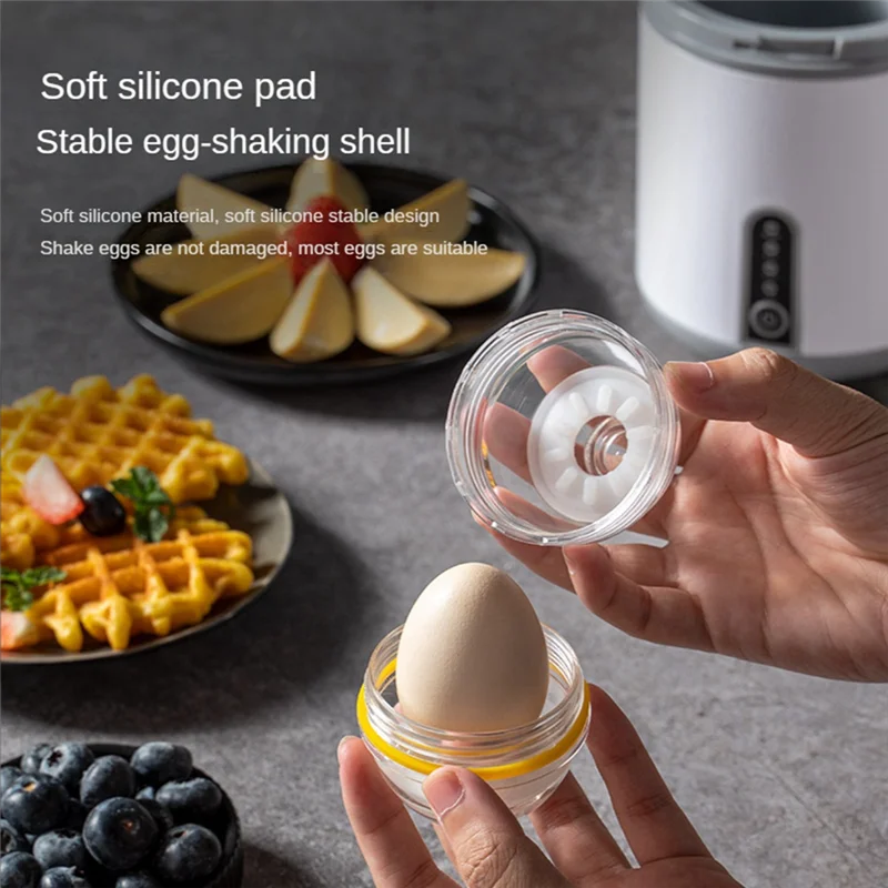 Electric Egg Mixer Egg Shaker Golden Egg Maker Automatic Mixing of Egg White and Yolk Kitchen Supplies Egg Homogenizer B