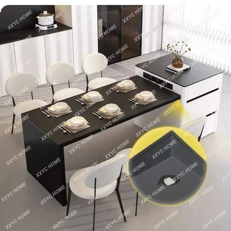 XX Wooden Personality Dining Tables Kitchen Cream Style Indoors Hotel Dining Tables Advanced Villa Home Furniture Mesa