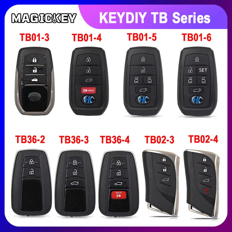 KEYDIY 8A TB Smart Key Remote TB01 TB02 TB36 for Toyota Corolla RAV4 for Lexus ES GS FCCID:0020 0410 2110 F43 0351 0010 0440