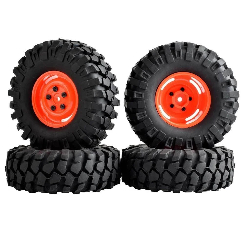 RC Rim51-7006L Rubber  Tires 108mm & Wheel sets RC 4WD Axial Rock Climbing