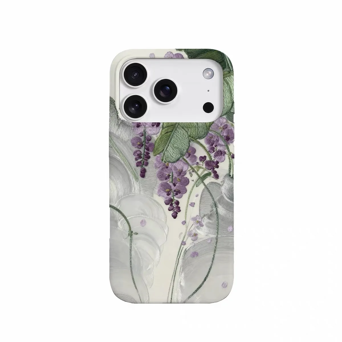 

Purple Flower Message Phone Case for IPHONE 17 Air 16E 15 PROMAX 14 Plus 13 12 MINI 11 PRO 16Plus XR XS MAX Acrylic Phone Cover