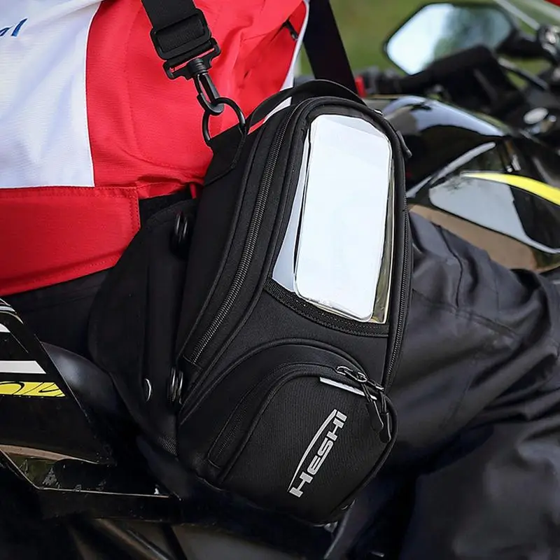 Motorcycle Frame Bag Motorbike Organizer Pouch Motorcycle Cycling Accessory Motorbike Riding Bag With Waterproof Touch Screen