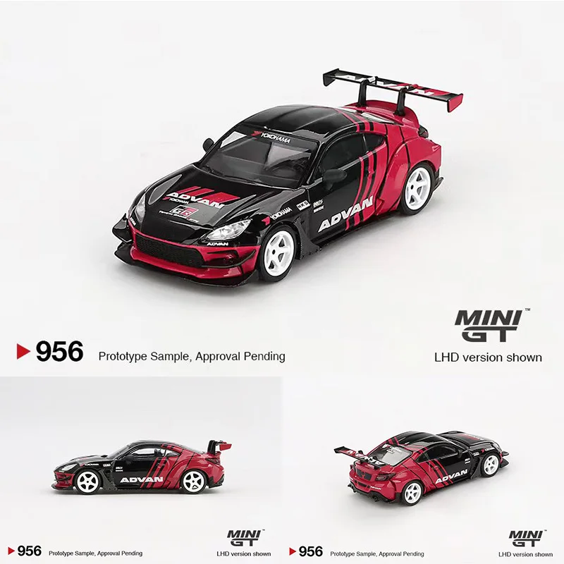 PreSale MINIGT 956 1:64 GR86 ADVAN 2022 Tokyo Auto Salon Diecast Model Collection Toys