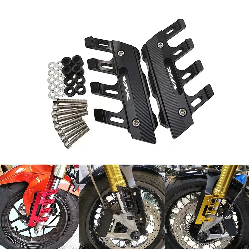 

For HONDA VFR800 VFR800R Motorcycle Mudguard Front Fork Protector Guard Block Fender Anti-fall Slider Accessories