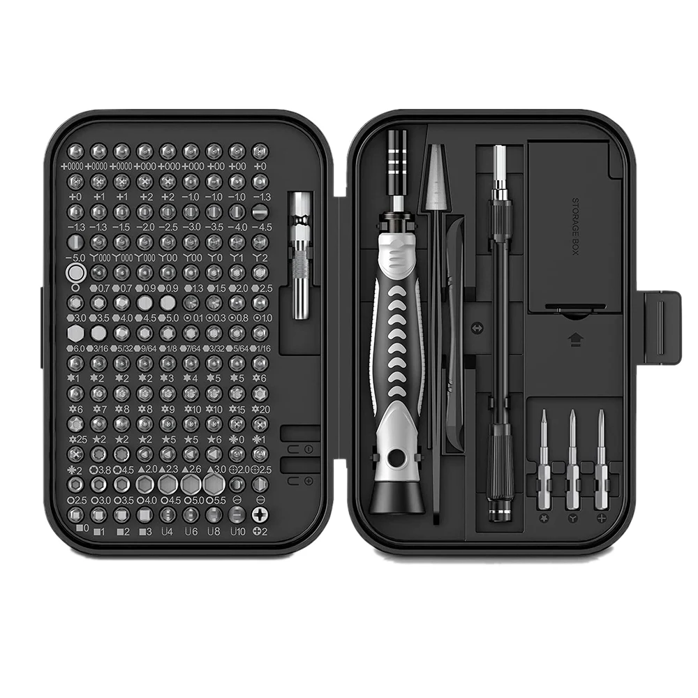 

130-in-1 Precision Bit Set Torx Screwdriver Sets Precision Screwdriver Set DIY Repair Tools Kit for iPhone Laptop PC