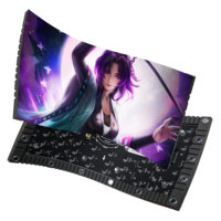 P2 Indoor Soft Full Color Flexible LED Display Panel 320x160mm 160x80 Pixels LED Matrix RGB Panel