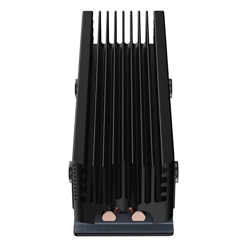 COOLLEO CL-SSD V3 M.2 2280 SSD Heat Sink with 14.8W/MK Thermal Pad 2 Heat Pipes Solid State Drive Radiator