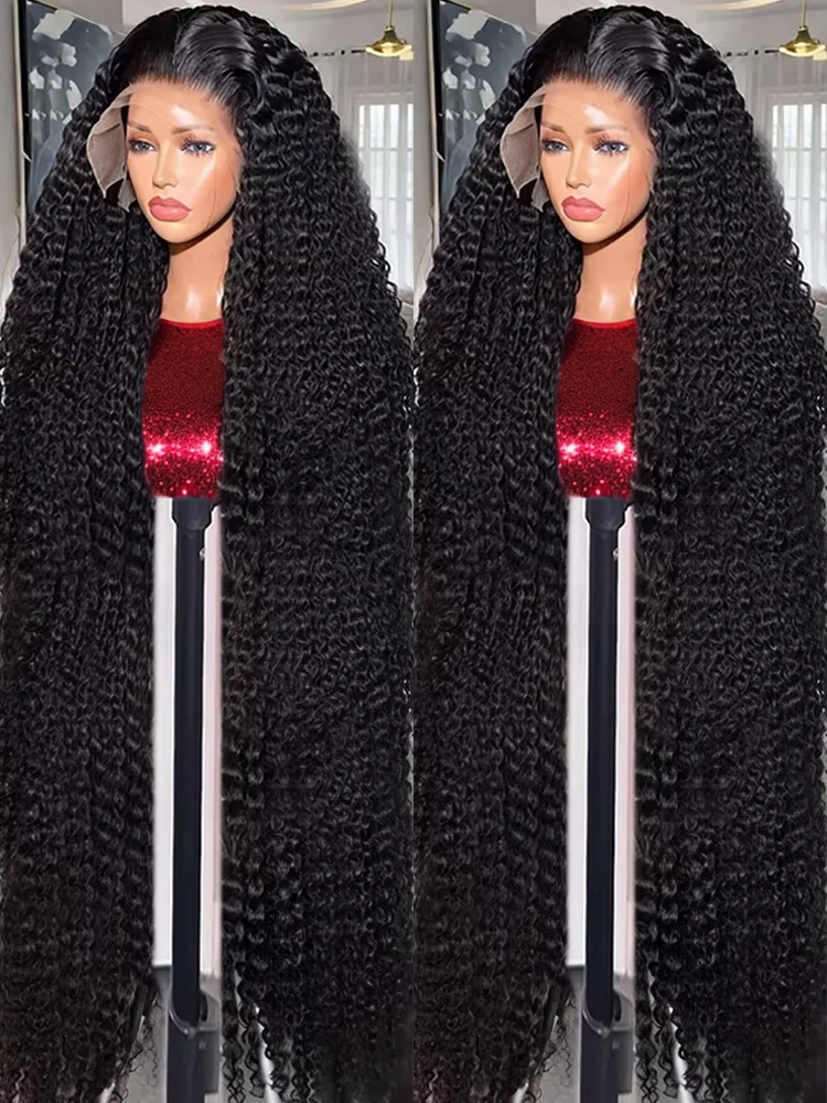 

300% Density Curly Wigs 360 HD Full Lace Front Wig Wear And Go 7x5 Glueless Wig Human Hair 13x6 13x4 Lace Frontal Deep Wave Wigs