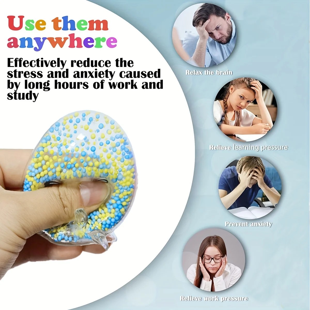 New Children And Adults Stress Relief Fidget Toy With Octopus Squeeze Ball Suitable Daily Outdoor Entertainment Christmas Gifts