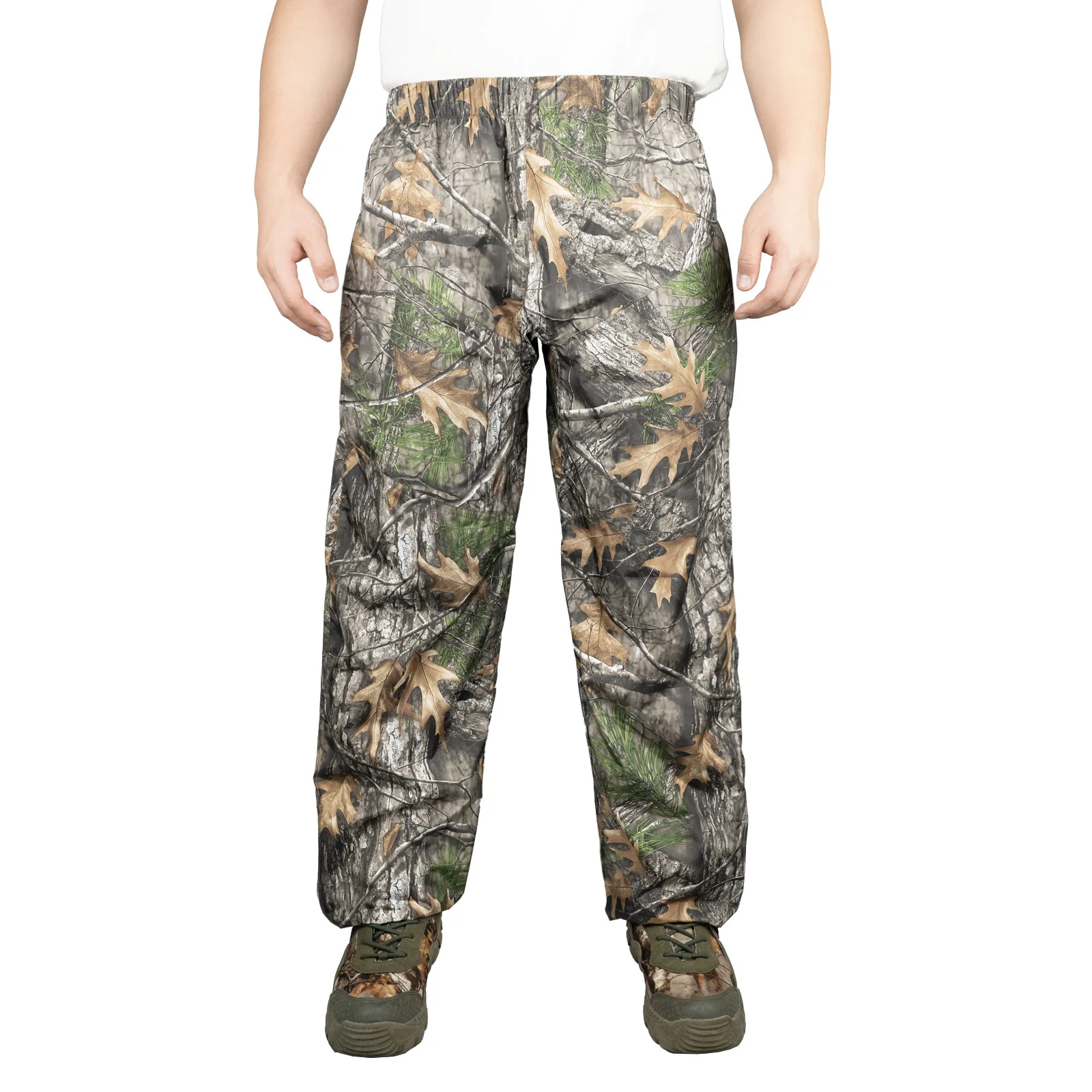 Pantalones tácticos impermeables camuflaje biónico ripstop exterior - imagen 3