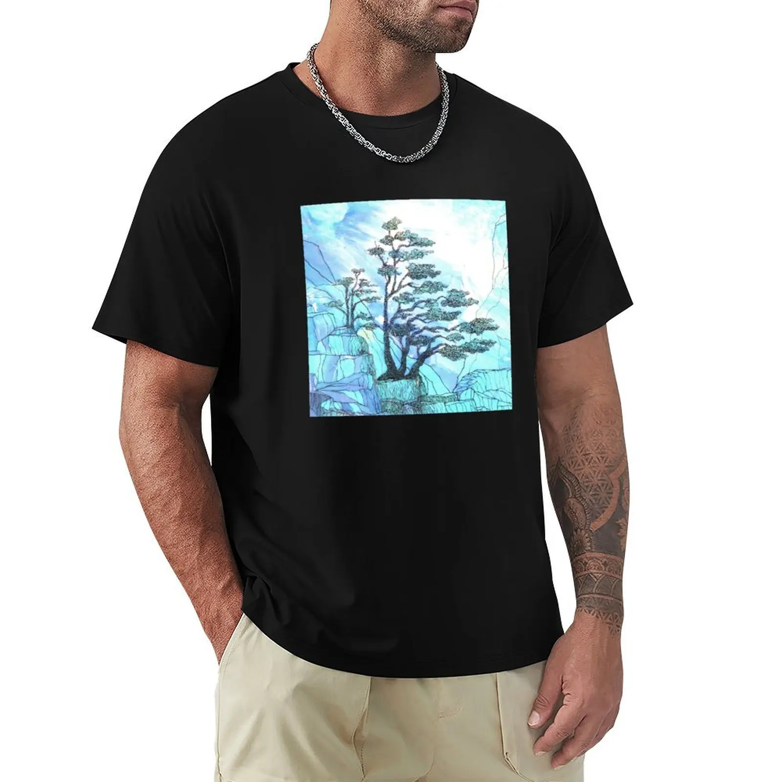 

continued aspiration FH T-Shirt Basic Simple Casual Short Sleeve Tee