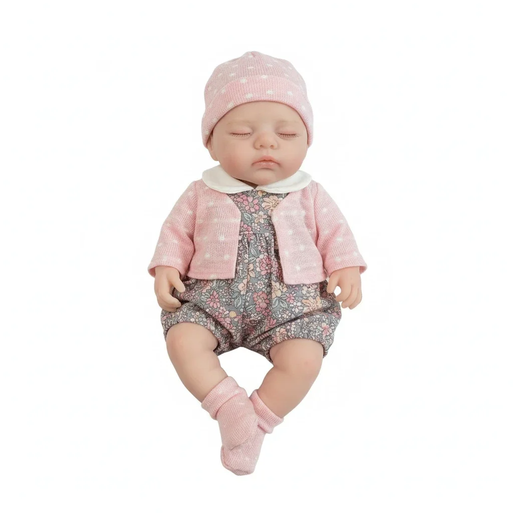 

NPK 12-дюймовая кукла Premie Baby Reborn Irys, супер мягкая однотонная платиновая силиконовая гибкая эластичная открывающаяся коллекционная игрушка