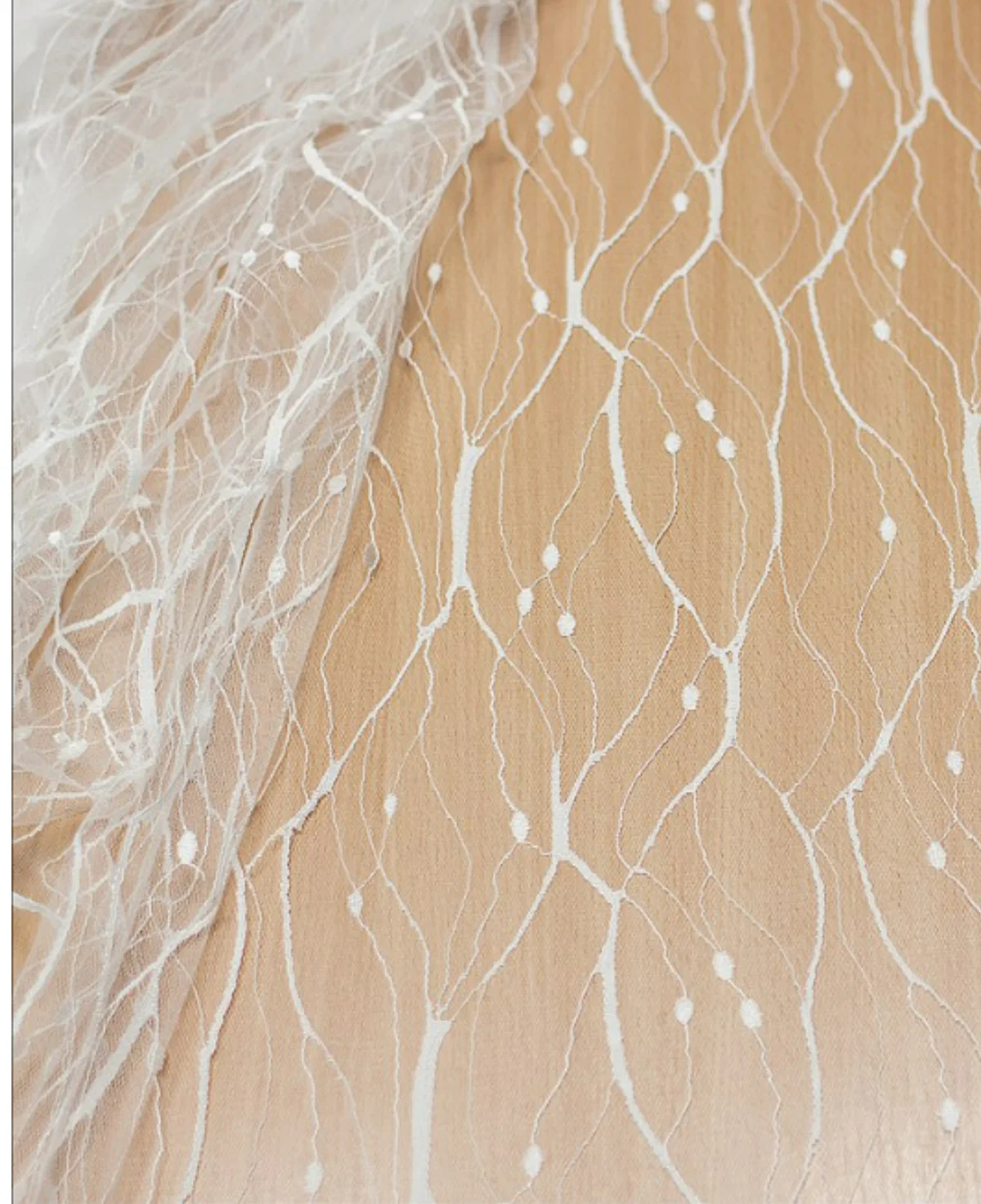 

10 Yards Wedding Lovely Soft Mesh Tulle Lace Fabric For Occasion /Sawing Bridal Dress