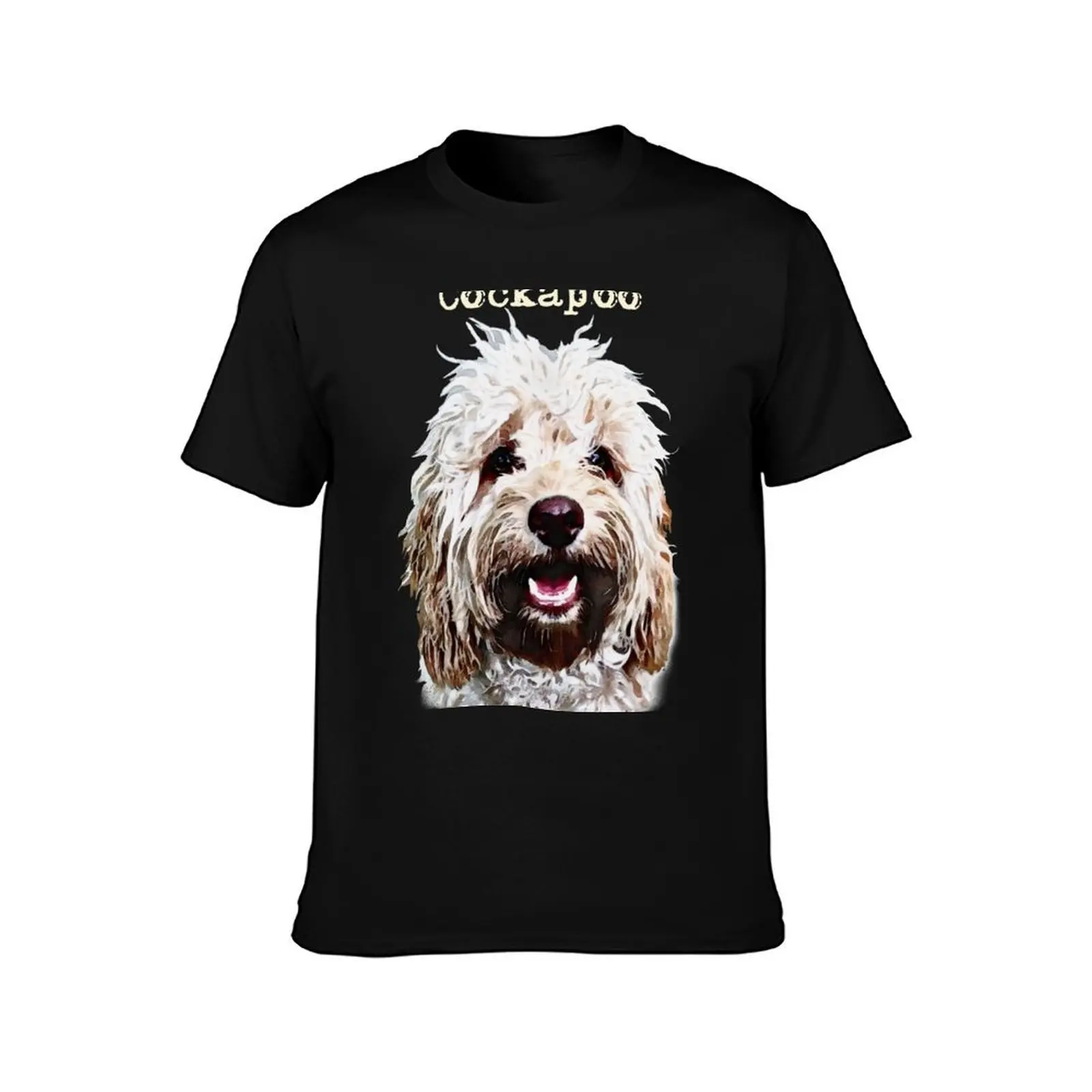 Apricot Blonde Cockapoo T-Shirt t shirt man casual T-Shirt