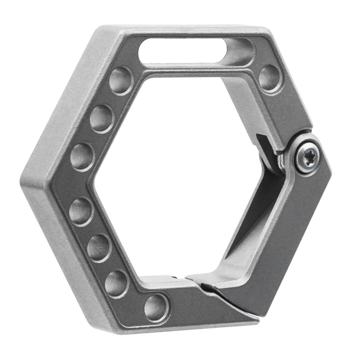 ABQR سبائك التيتانيوم المفاتيح سيارة المفاتيح قلادة أداة تأجير المفاتيح العامة