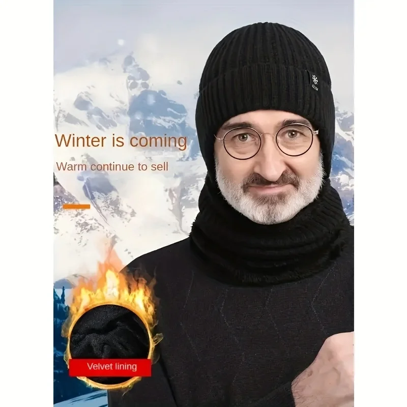 Men’s and women’s matching hats, couples’ hats, excellent warmth retention, effective against cold weather, suitable for travel,