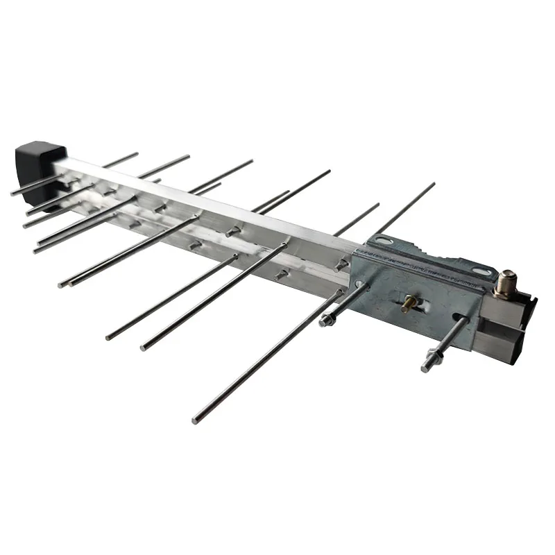 Yagi anten 20E Outdoor açık yönlü anten 470-862MHz F-dişi konnektör karasal DVB-T/T2 dijital Video yayını