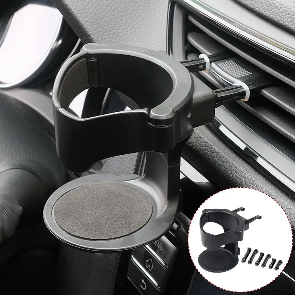 

Car Cup Holder Water Bottles Beverages Ashtray Storage Anti-collision Accessories Stands Rack Interior Cup Air Car Outlet A5N5