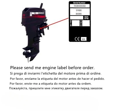 Electric Start Motor Flywheel Kit For  PARSUN HIDEA  F20 6AH 4 Stroke 20 F20SMHA Outboard Engine (New Style)