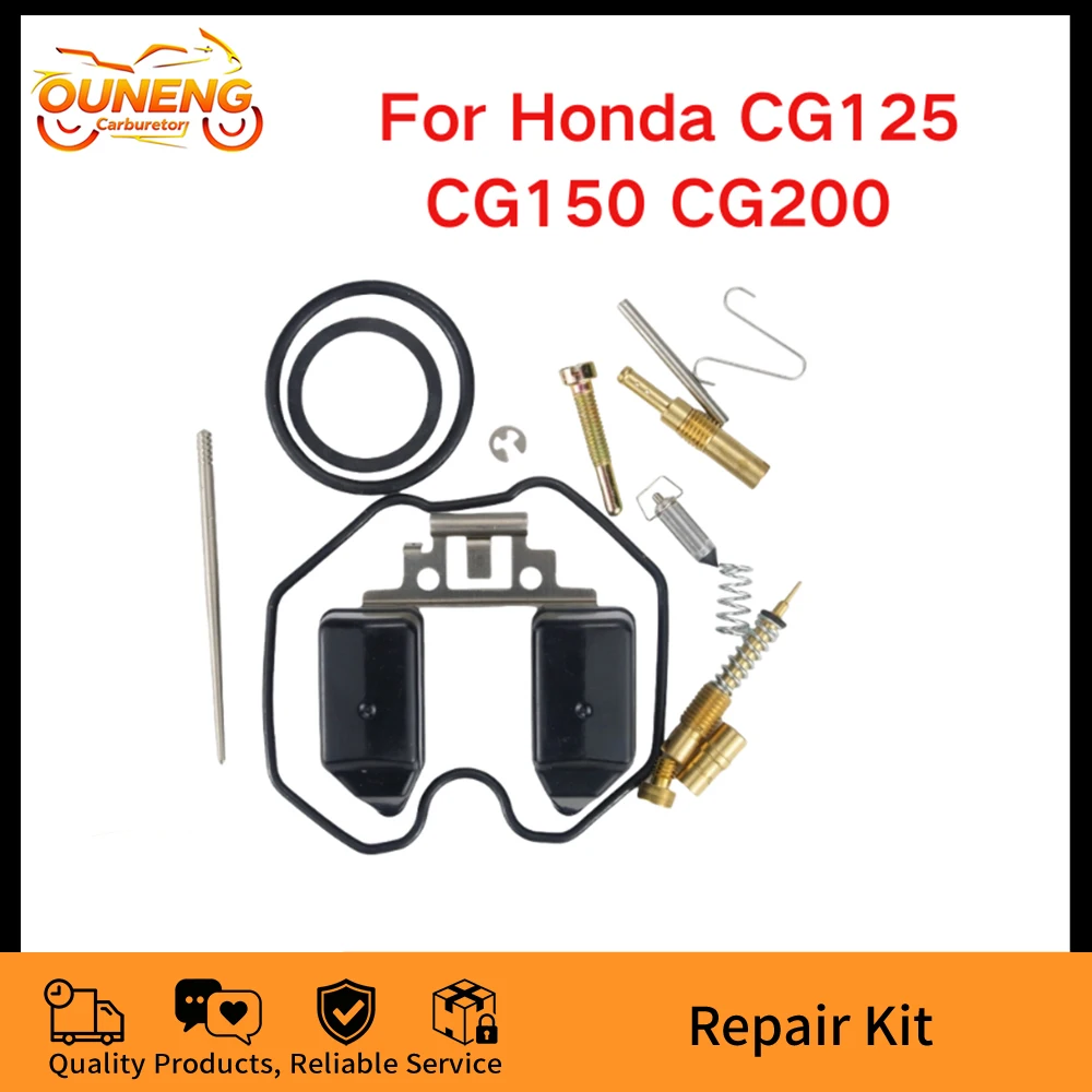 For KEIHIN Honda CG125 CG150 CG200 CG250 125CC 150CC 200cc 250cc ATV Dirt Bike Motorcycle Carburetor Repair Kit PZ26 PZ27 PZ30