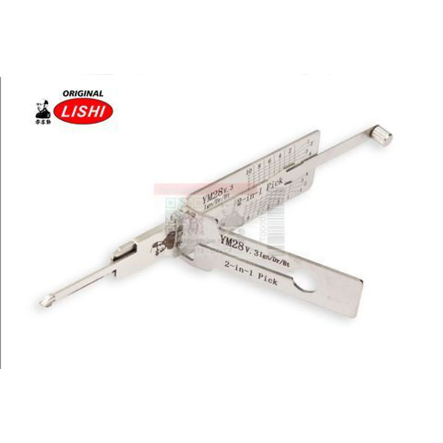 LISHI Auto. Pick - FOR HOLDEN FOR OPEL - Suits Keyways OP-D (YM28) - IGN/DR/BT