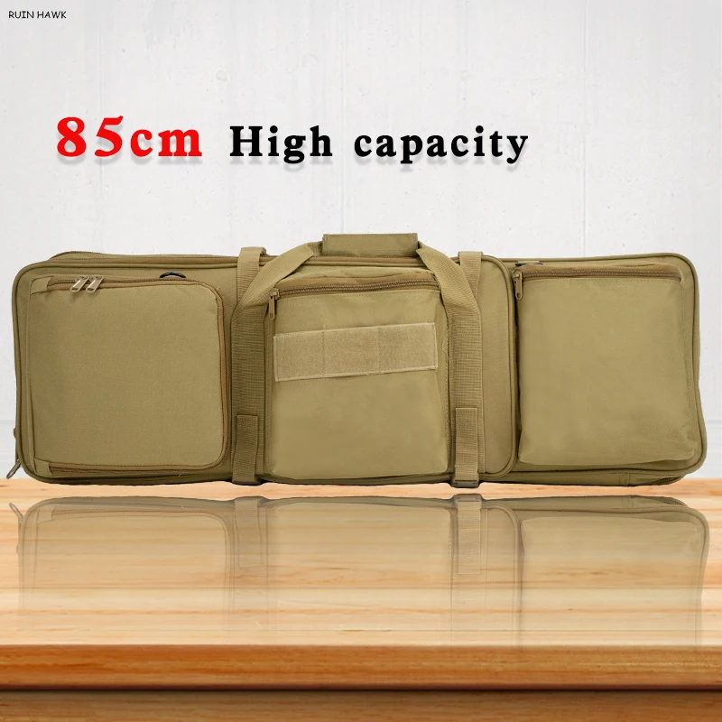 

85Cm M4 Tactical Rifle Gun Bag Outdoor Sport Oxford Shoulder Backpack Military Airsoft Hunting Air Gun Carry Case Holster Bag