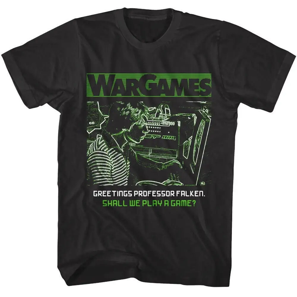 WARGAMES T Shirt Shall We Play a Game Big and Tall