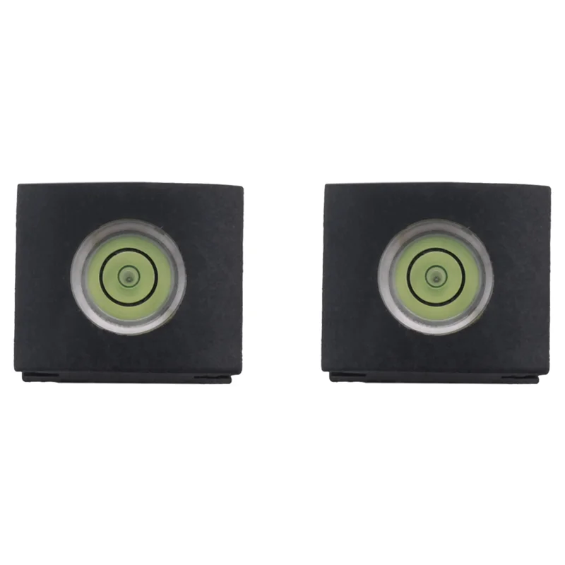 SQPP-20 Pack Hot Shoe Level,Hot Shoe Bubble Level Camera Hot Shoe Cover 2 Axis Bubble Spirit Level For DSLR Film Camera Canon