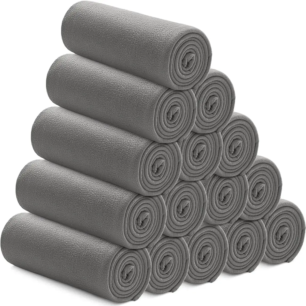 

15 Pa 50 X 60 H Fleece Throw Blankets Soft Cozy Microfleece Lightweight Warm Comfy Pet Blankets For Home Office Couch Sofa Car