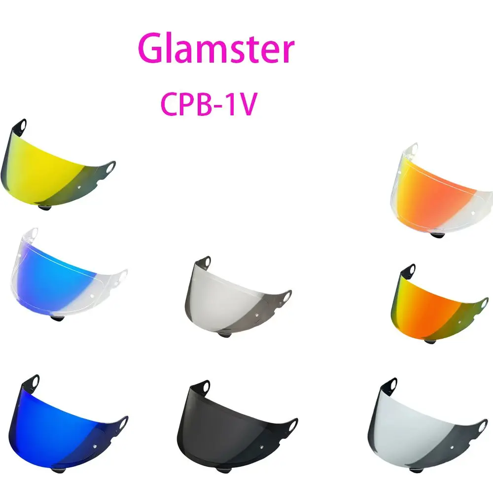 

CPB-1V GLAMSTER VISORS FOR SHOEI Glamster CPB-1V Retro Motorcycle Helmet Lens Anti-UV SHOEI Moto Casco Accessories Anti-fog Film