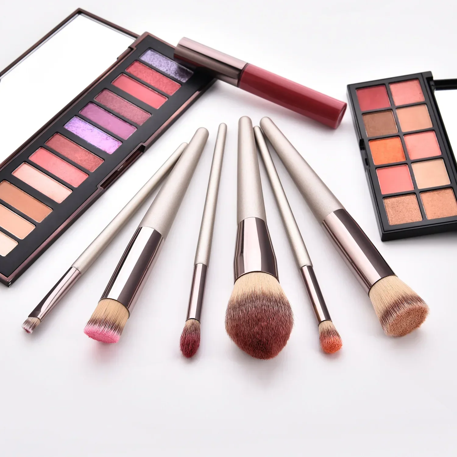 Ensemble de pinceaux de maquillage, 10 pièces, Eyeliner, ombre à paupières, fond de teint cosmétique, Blush, mélange de poudre, maquillage de beauté