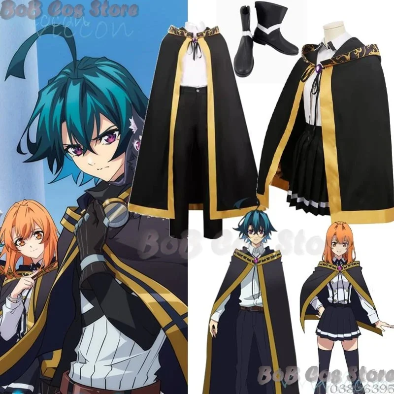 

Wistoria: Wand and Sword Cosplay Set - Wil & Collette Uniform Outfit , Full Costume for Anime Festival & Halloween