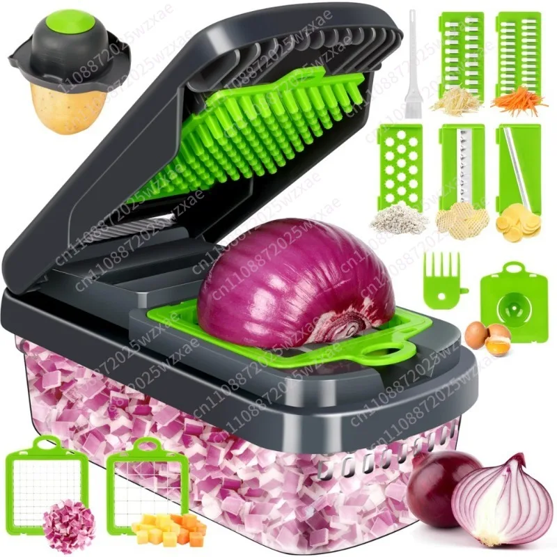 Multifunctional vegetable chopper, fruit slicer, cutter, slicer, dicer