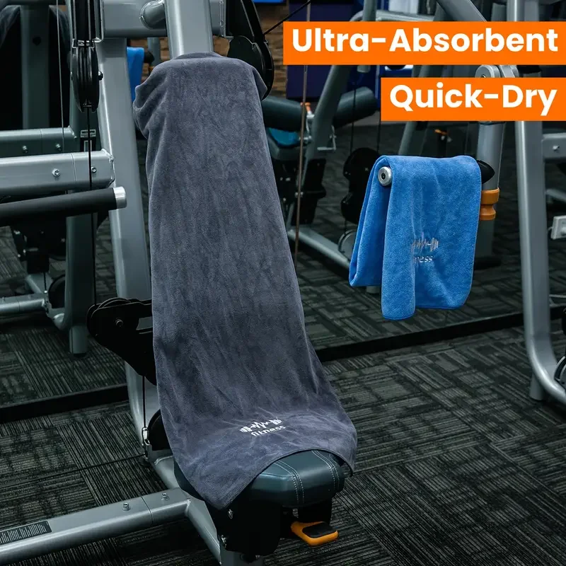 40*95cm Microfiber Gym Yoga Exercise Swimming Fitness Towel Fast Drying Towel Beach Running Body Non-slip Sports Sweat_voghion.com