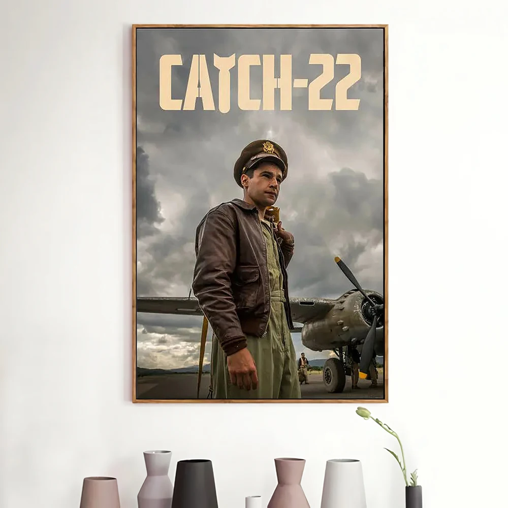D0221 Catch-22 TV Series George Clooney Silk Fabric Poster Art Decor Indoor Painting Gift