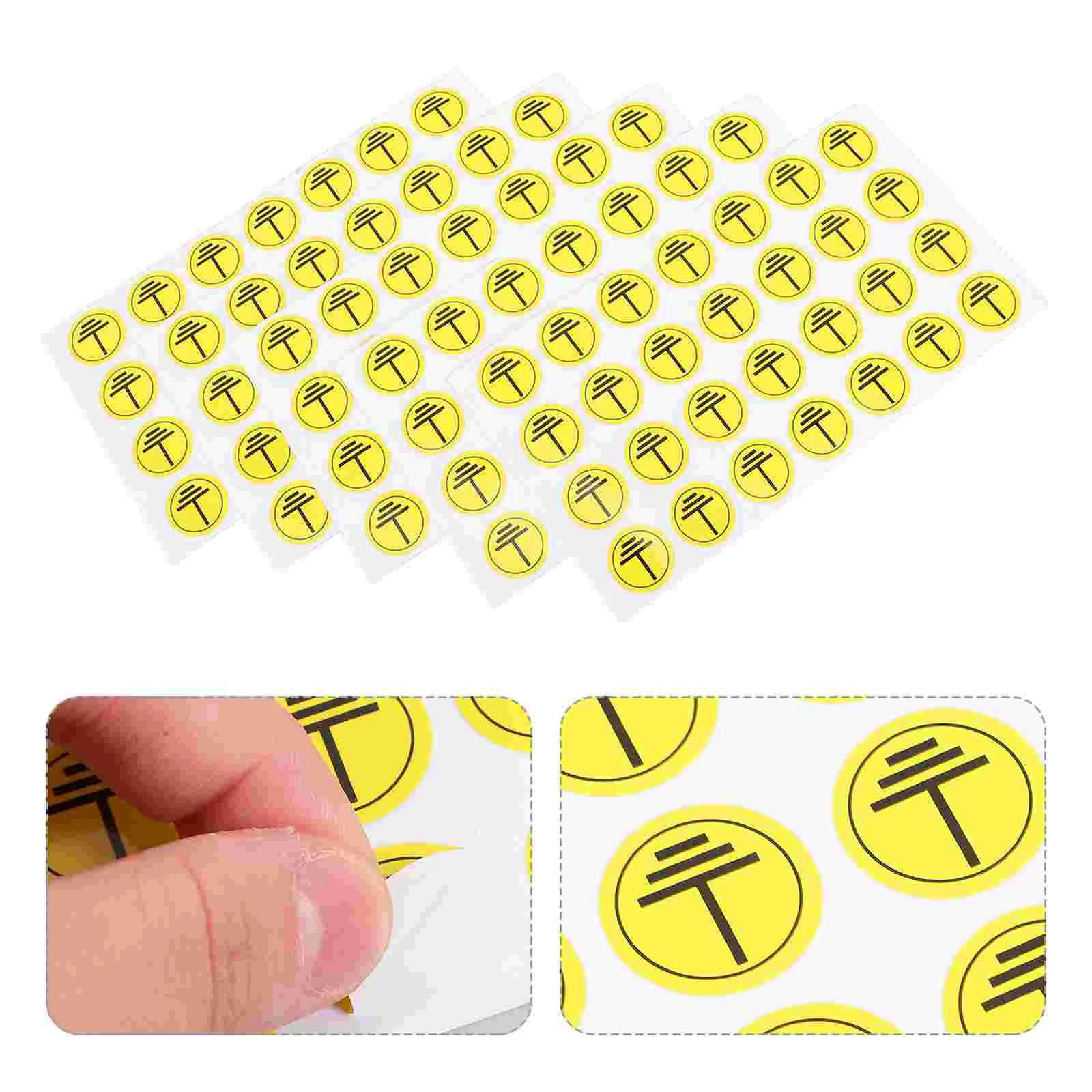 

Signage Grounding Safety Decals Sticker Caution Stickers Electric Panel Labels Paper Security Warning