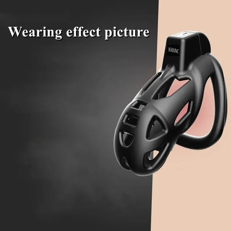 Male Chastity Cage Sissy Fetish Belt Invisible Chastity Lock Rings With 3 Sizes Cock Cage Bondage Device Sex Toys For Men Adults