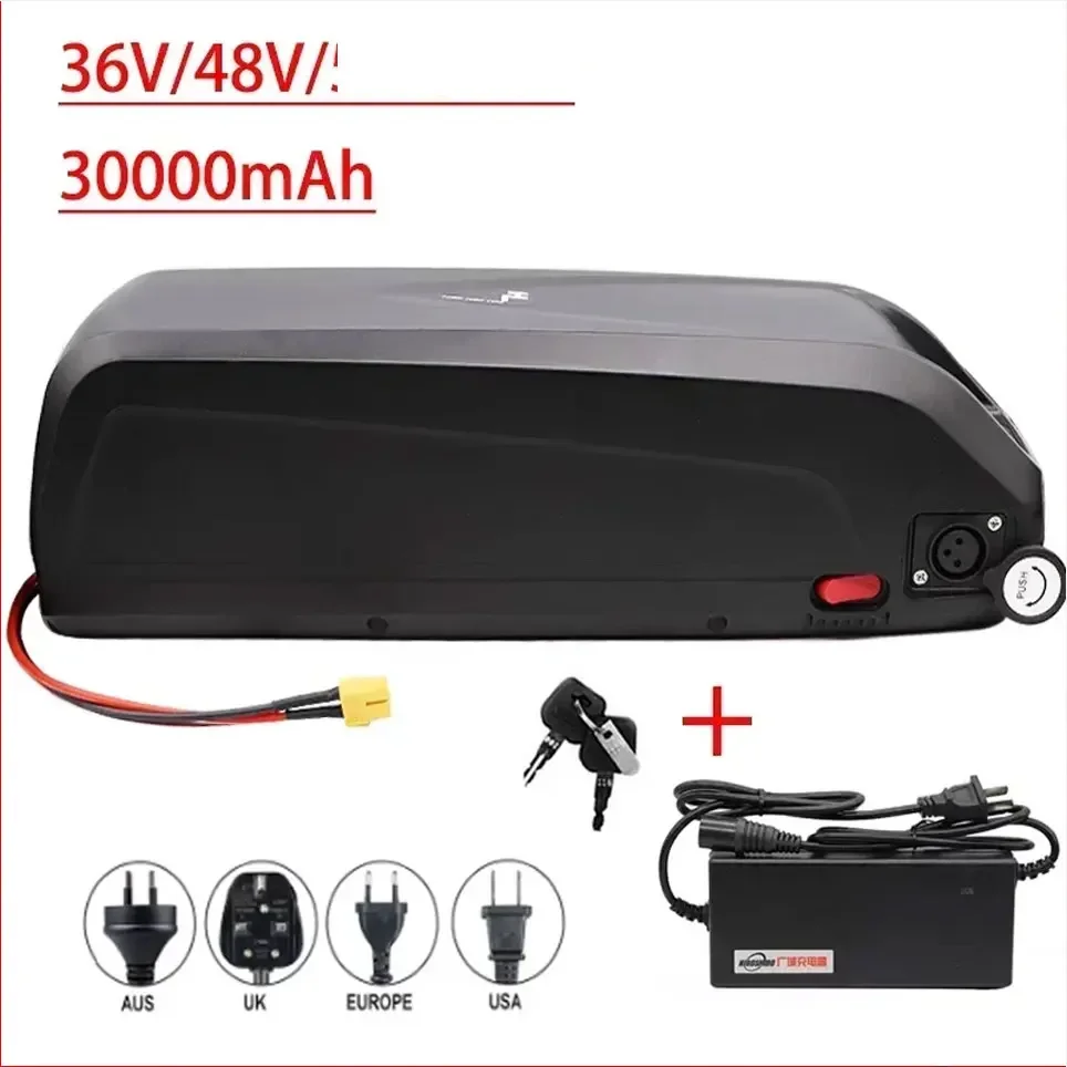 2026 Neue Hochwertige 48V Brandneue 20Ah 30Ah 40Ah Hailong-Batterie für Bafang BBS02 BBS03 BBSHD Motor + BMS Anpassbarer Stecker – Detail 2